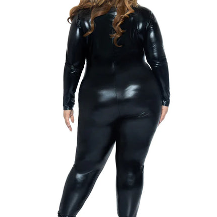 Black Catsuit Ladies Leg Avenue