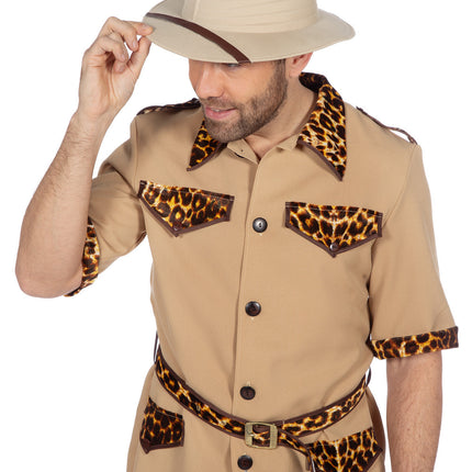Safari Hat Brown Beige