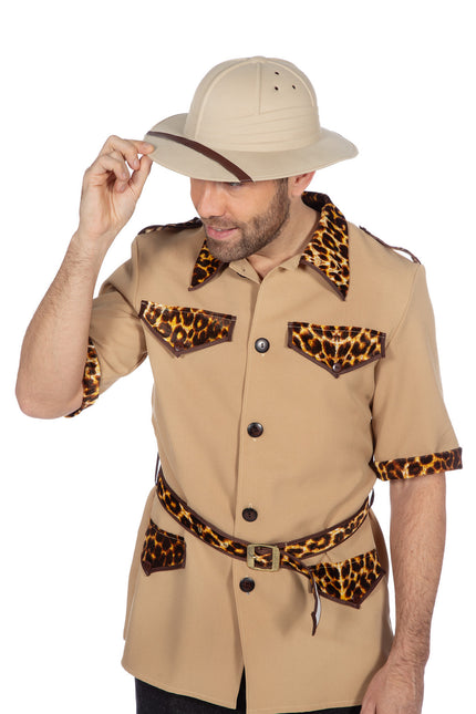 Safari Hat Brown Beige