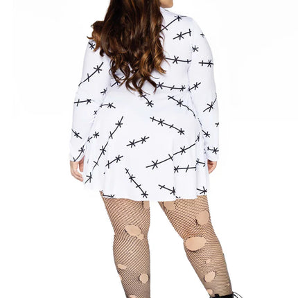 Halloween Dress Ladies Stitch Leg Avenue