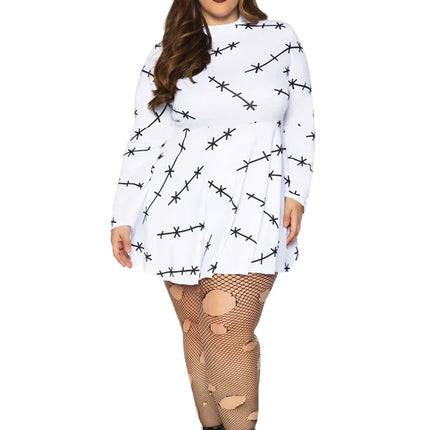 Halloween Dress Ladies Stitch Leg Avenue