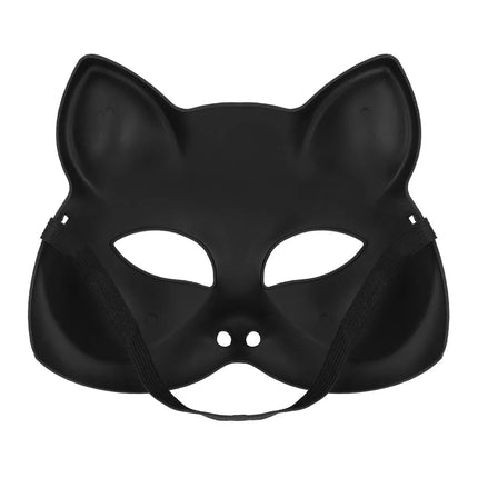 Kitty Gold Half Mask