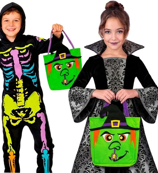 Witch Trick-or-Treat Bag