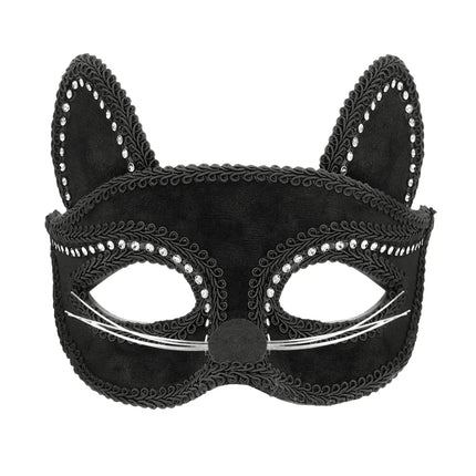 Charming Cat Half-Mask