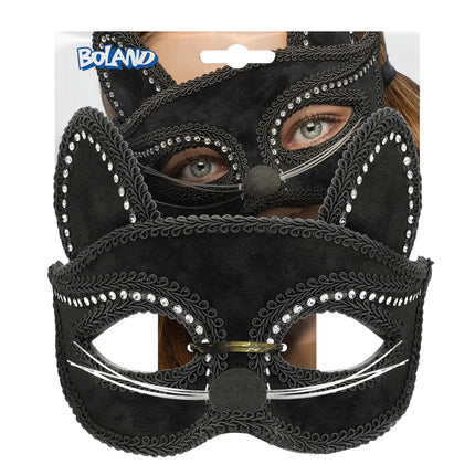 Charming Cat Half-Mask