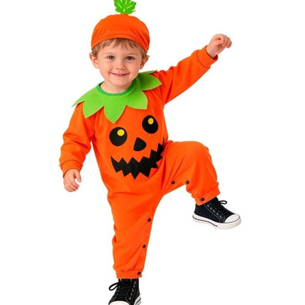 Halloween Baby Pumpkin Jumpsuit, 2-Piece Set