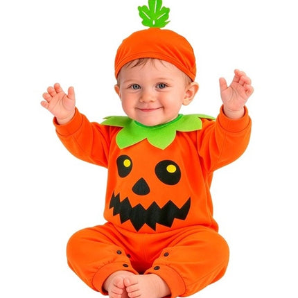 Halloween Baby Pumpkin Jumpsuit, 2-Piece Set
