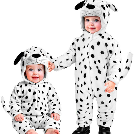 Dalmatian Costume, White and Black, for Kids