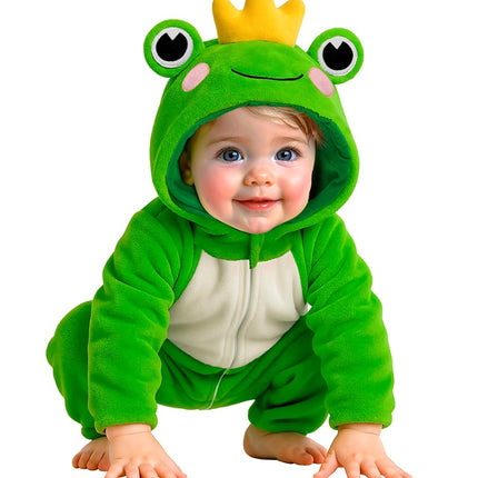 Green Frog Onesie for Kids