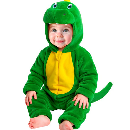 Children's Velvet Dinosaur Onesie