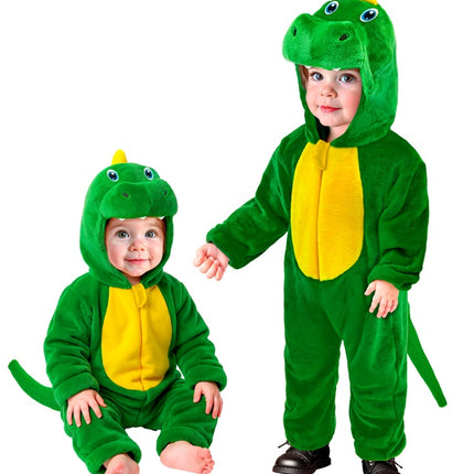 Children's Velvet Dinosaur Onesie
