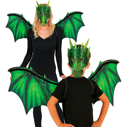 Green Dragon Costume Set