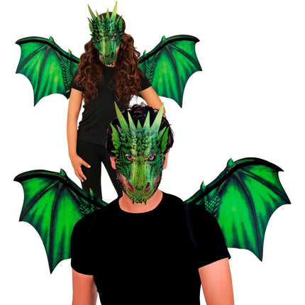 Green Dragon Costume Set