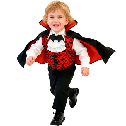 Red and Black Baby Vampire Costume