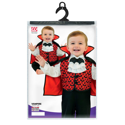 Red and Black Baby Vampire Costume