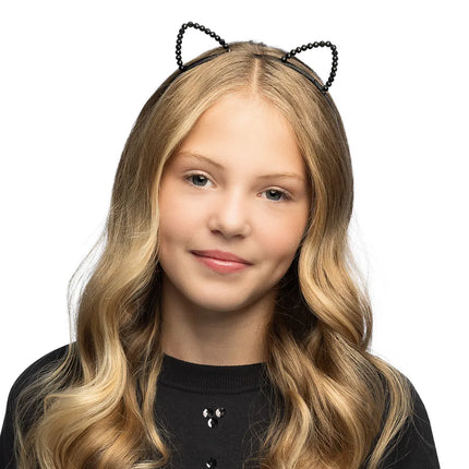 Black Diamond Cat Headband