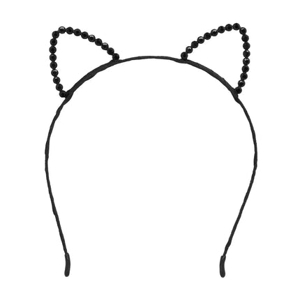 Black Diamond Cat Headband