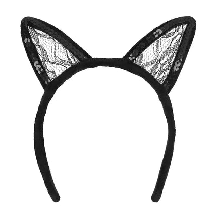 Lacy Cat Headband