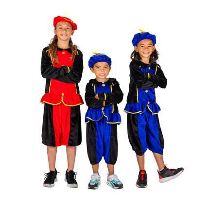 Children's St. Nicholas Costume, Red/Black