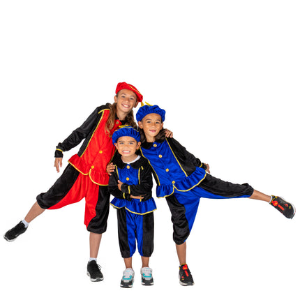 Children's St. Nicholas Costume, Red/Black