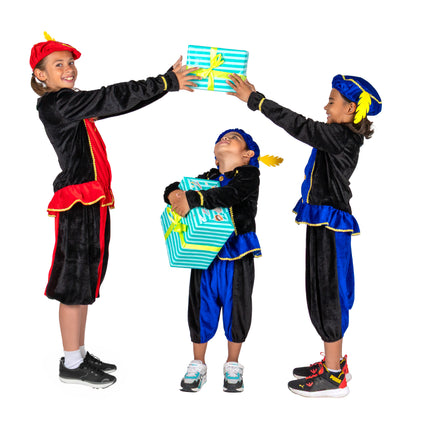 Children's St. Nicholas Costume, Red/Black