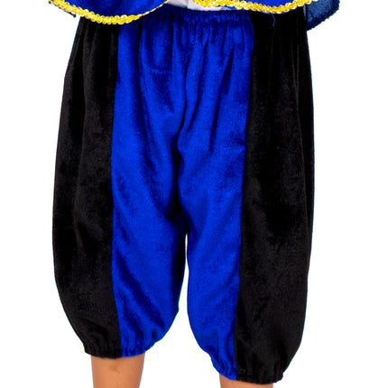 Children's St. Nicholas Costume, Blue/Black
