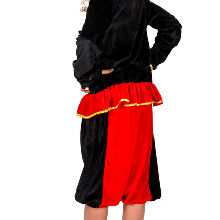 Children's St. Nicholas Costume, Red/Black