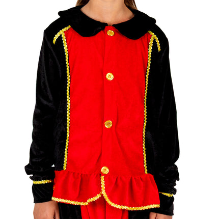 Children's St. Nicholas Costume, Red/Black