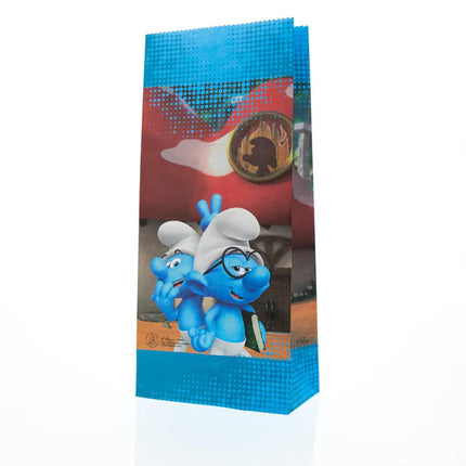 Smurfs Party Bags, 23 cm, 10-pack
