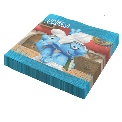 Smurfs Napkins, 33 cm, 20-pack