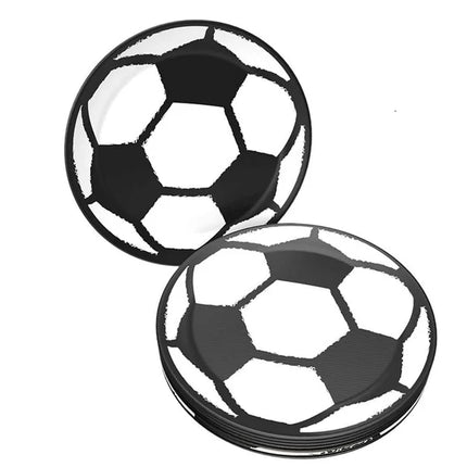 Soccer Signs, Black and White, Paper, 23 cm, 8-pack