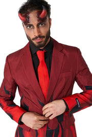 Men's Red 3-Piece Devil Costume