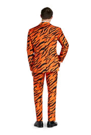 Men's Orange 3-Piece Tiger Costume