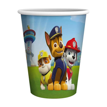 Paw Patrol Colored Cups, 250 ml, Set of 8