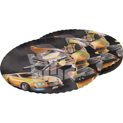Transformers Plates, 23 cm, 8-Pack