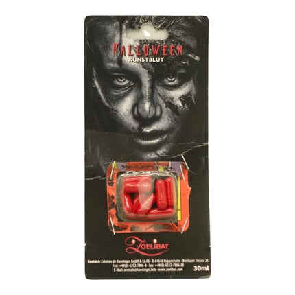 Red Fake Blood Capsules, 4-Pack