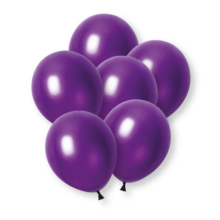 Paarse Parelballonnen 30cm 50st