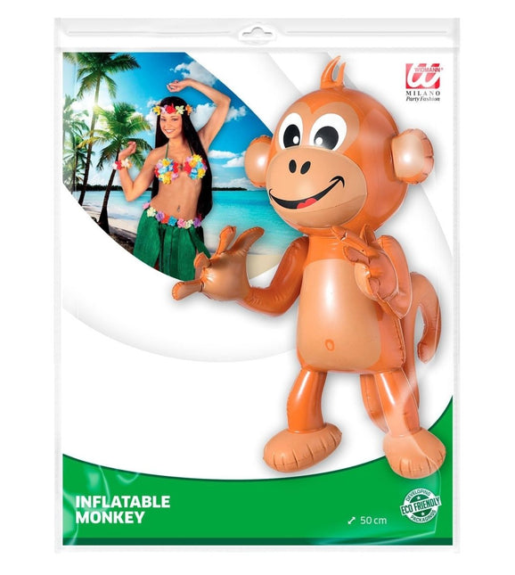 Aap Opblaas 50cm van Widmann koop je bij Partywinkel