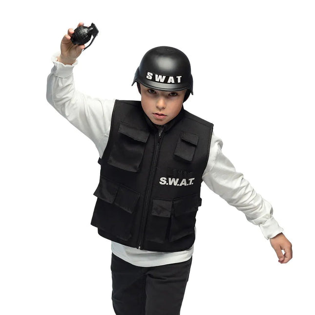 Accessoireset Swat Kind 4 delig van Boland koop je bij Partywinkel