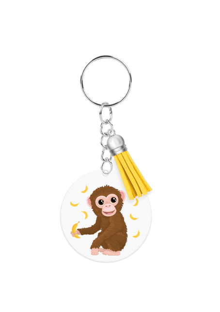 Acryl Sleutelhanger Aap van Paper Dreams koop je bij Partywinkel