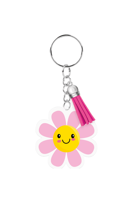 Acryl Sleutelhanger Bloem van Paper Dreams koop je bij Partywinkel