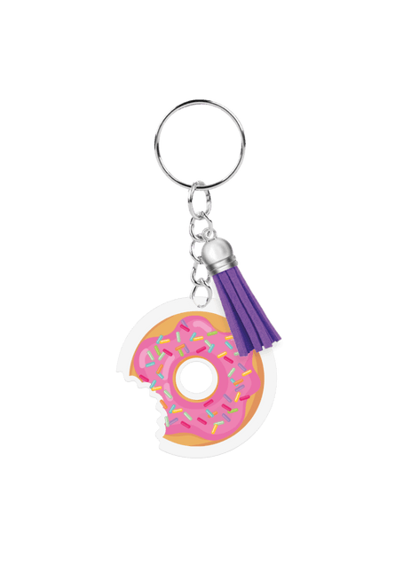 Acryl Sleutelhanger Donut van Paper Dreams koop je bij Partywinkel