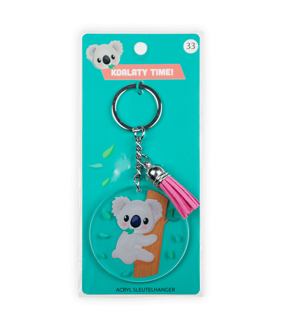 Acryl Sleutelhanger Koala van Paper Dreams koop je bij Partywinkel