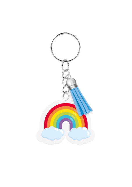 Acryl Sleutelhanger Regenboog van Paper Dreams koop je bij Partywinkel