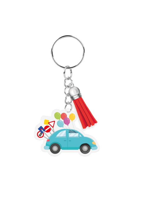 Acryl Sleutelhanger Rijbewijs van Paper Dreams koop je bij Partywinkel