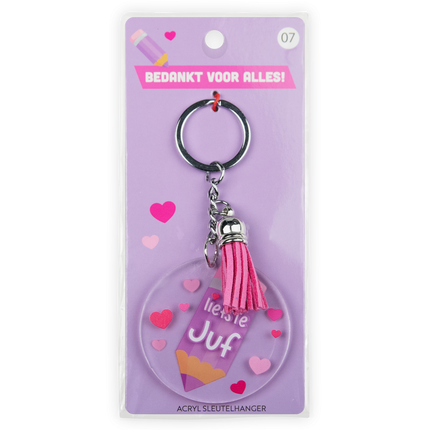 "Teacher" Keychain