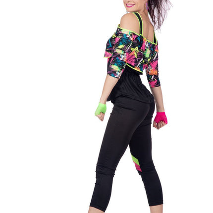 Aerobics Outfit 80S Dames van Wilbers & Wilbers koop je bij Partywinkel