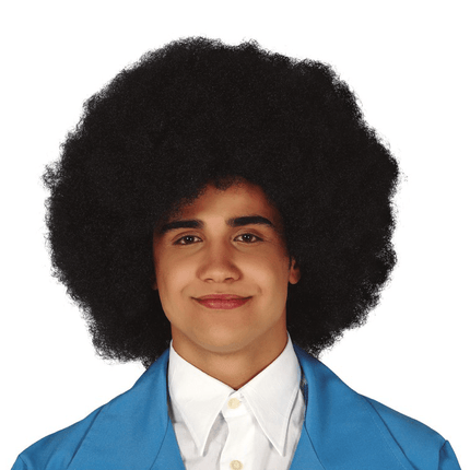 Afro Pruik van Fiestas Guirca koop je bij Partywinkel