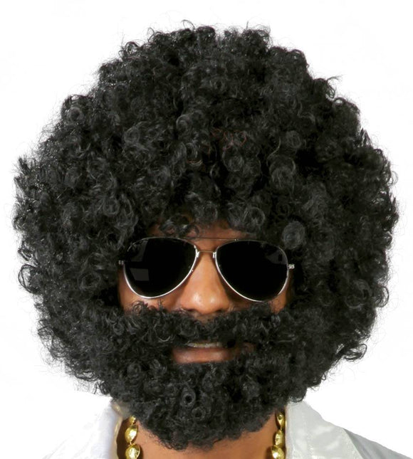 Afropruik met Baard van Fiestas Guirca koop je bij Partywinkel
