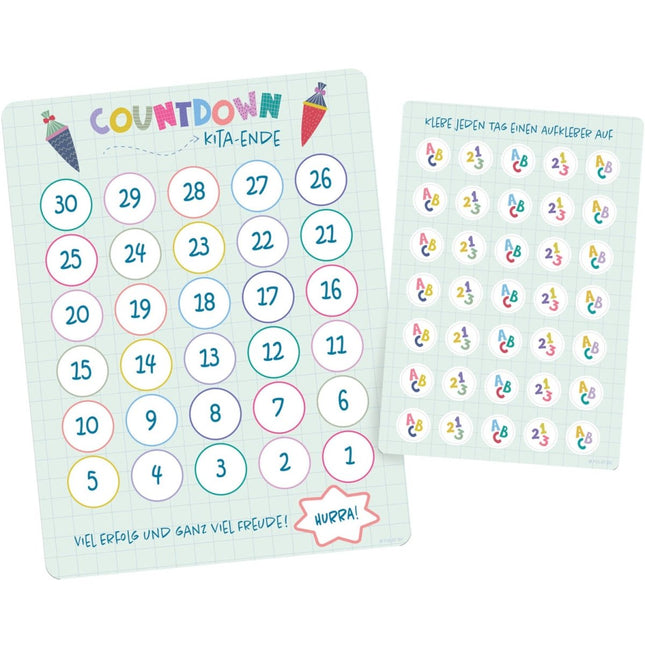 Aftelkalender Schulanfang - 23,5 x 18 cm van Folat koop je bij Partywinkel